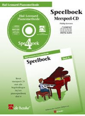 Hal Leonard Pianomethode Speelboek 4 (CD)